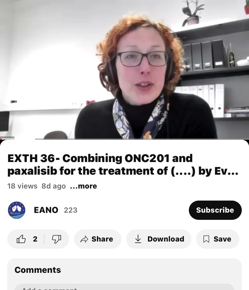 abstract discussion of Paxalisib & Onc201 combo treatment for DMG diffuse midline glioma $kzia DIPG Kazia Therapeutics Chimerix youtu.be/PoSiS9jl6Ik?si…
