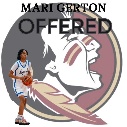After a great conversation with @Coach_DesmaTB and @CoachBrookeFSU!   I am very blessed and grateful to receive an offer to @fsuwbb! 🙏🏾
@Legends_Bball @BryceMcKey @PVikes