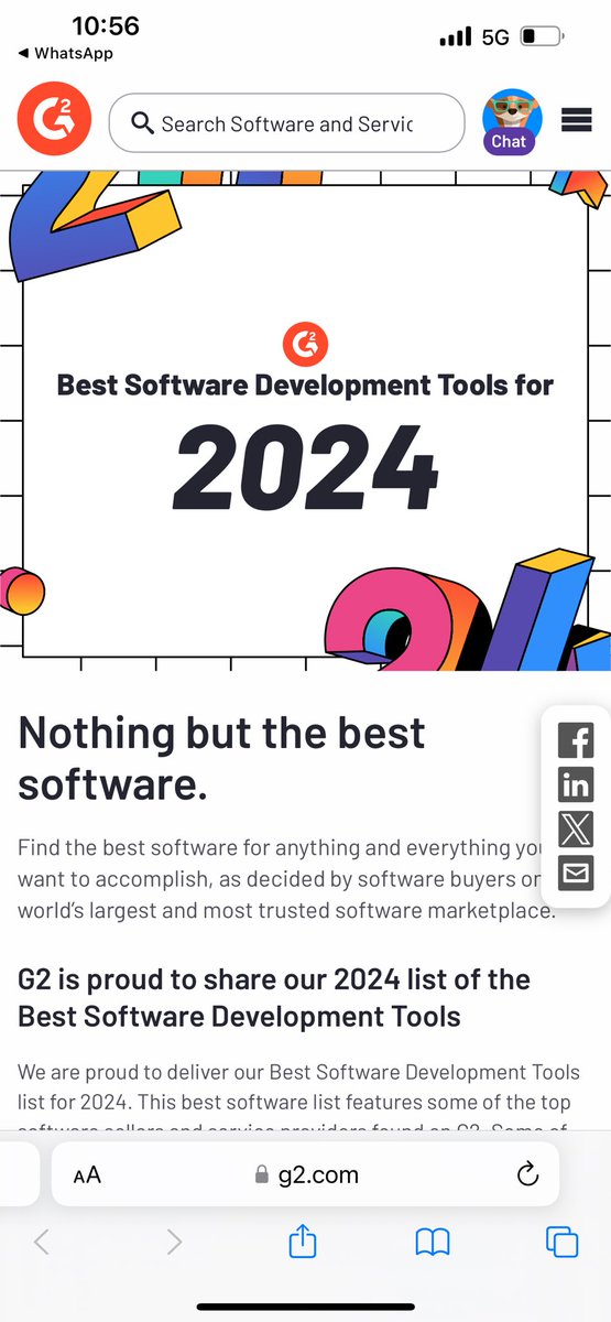 We are thrilled to announce that Lambdatest has made it to the Global 100 list and ranked 25th in the top development products! This recognition is a testament to the hard work and dedication of our team, and we couldn't have done it without the support of our customers. 

We are
