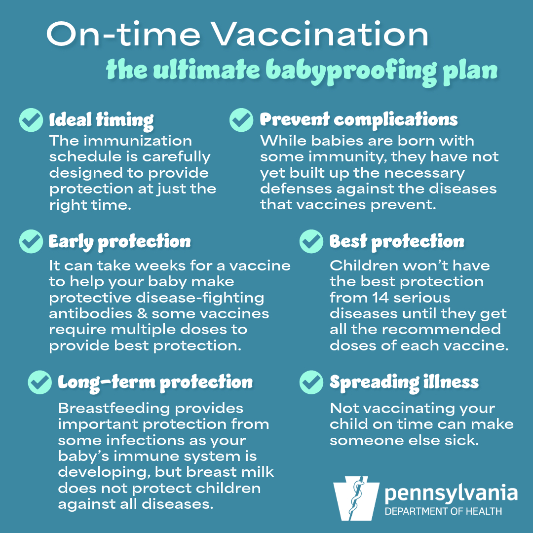 Do you have questions about your child's immunization schedule or wonder why it’s so important to follow it? Get your questions answered + check out the 6 reasons why you should vaccinate your child on time: bit.ly/3KXsENq #WorldImmunizationWeek