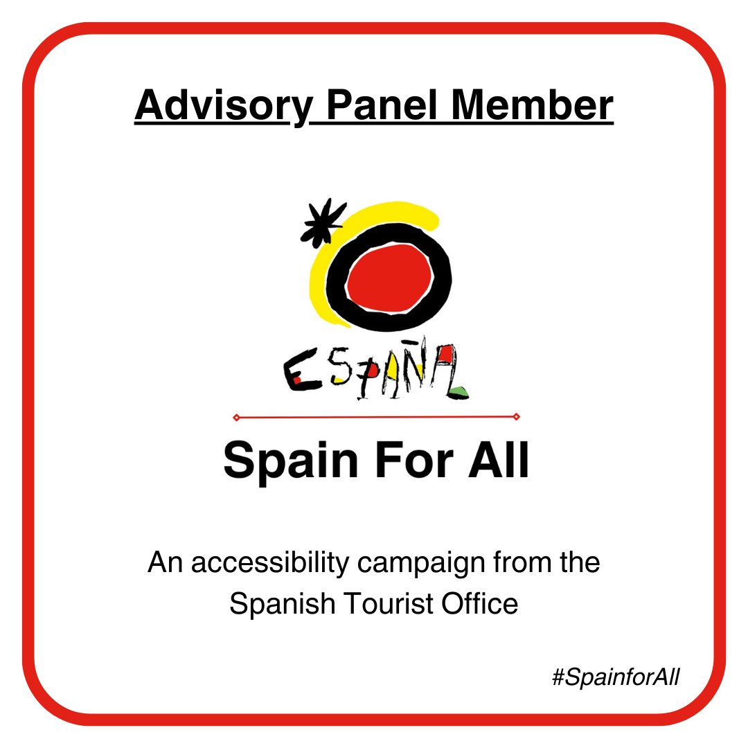 Thank you to our brilliant moderator, Angus Drummond, @TUR4all and the fantastic #SpainforAll advisory board members who joined the first session today to discuss building a roadmap towards better inclusivity within the travel sector @manuelbut1984 @Spain_inUK 🇪🇸🇬🇧