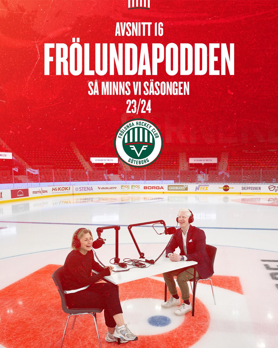 Vi sammanfattar säsongen 23/24 med ett nytt avsnitt av Frölundapodden! In och lyssna 🎧 open.spotify.com/show/4g6IZuiiM…
