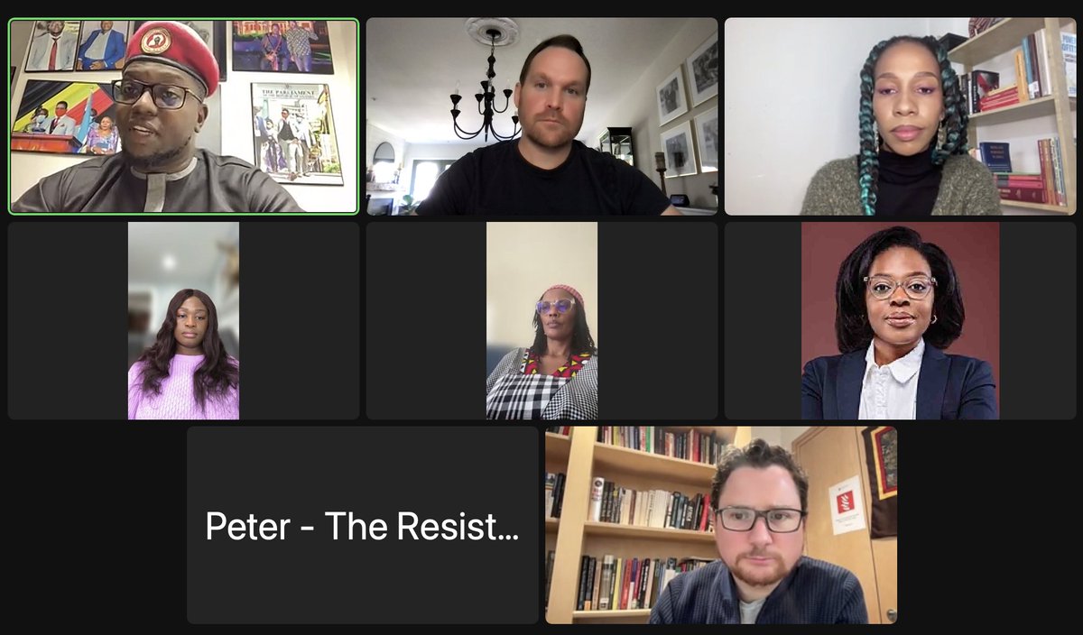 Another brilliant @ResistBureau session in the books! Big thanks to @General_Oluchi, @Chipokota, @mashanubian, and @NyekoHon for sharing insights on how to build successful democratic campaigns. For democracy defenders everywhere, this is time well spent: youtube.com/watch?v=z9yIbv…