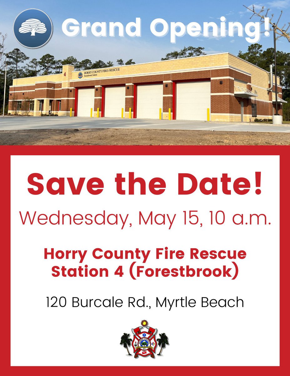 Info. on Grand Opening of #HCFR Station 4 (Forestbrook)!