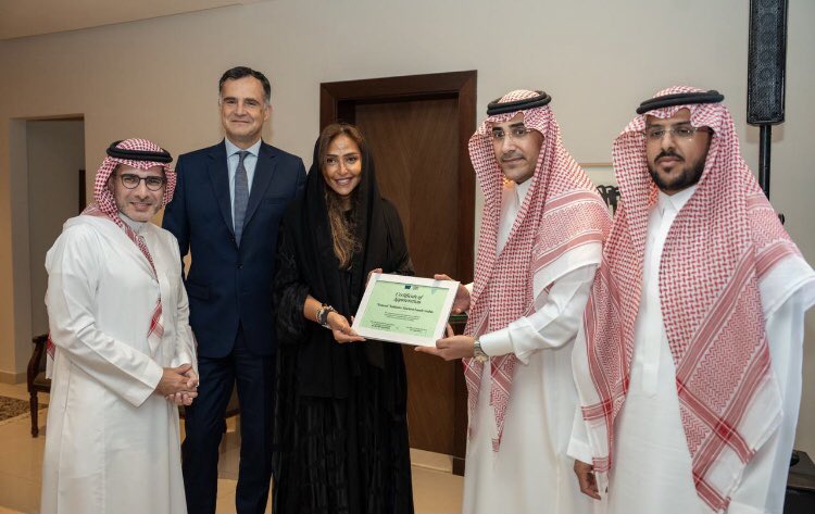 . @EUAMBGCC, @FaisalJAbbas @arabnews and tonight’s guest of honour, HRH Princess Lamia Al Saud @lamia1507 presented their speeches and lauded the depth of European - Saudi relations.🇪🇺🇸🇦