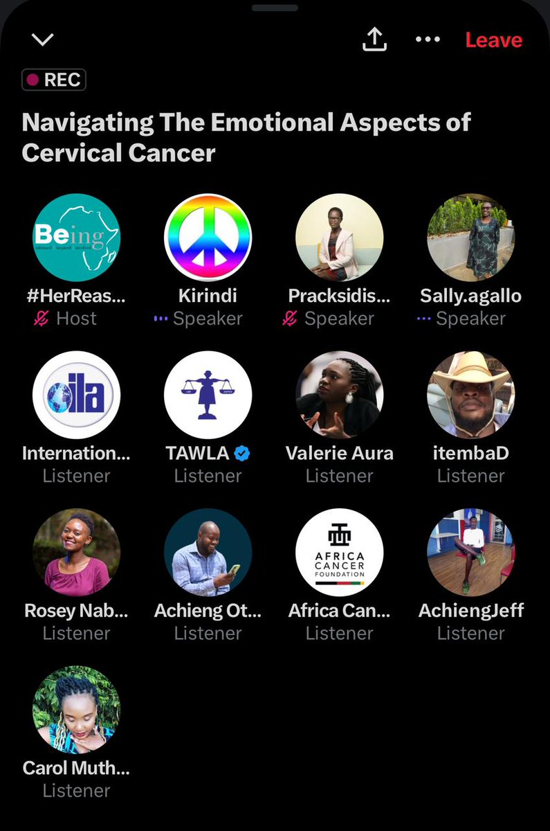 Even caregivers of cervical cancer patients need care - Dr. Kirindi Odindo - @mindsetPEACE 

#HerReasonForBeing
#CervicalCancerAwareness