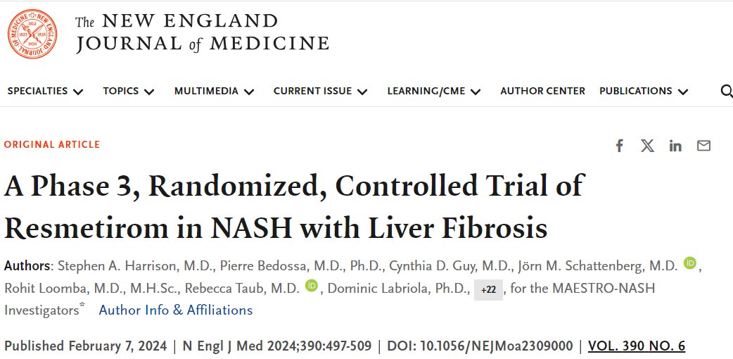 Stephen Harrison had a massive, positive, impact on the field. He produced landmarks in the epidemiology of NAFLD/MASLD, non-invasive testing, and he lead the trial that brought us the first FDA-approved drug