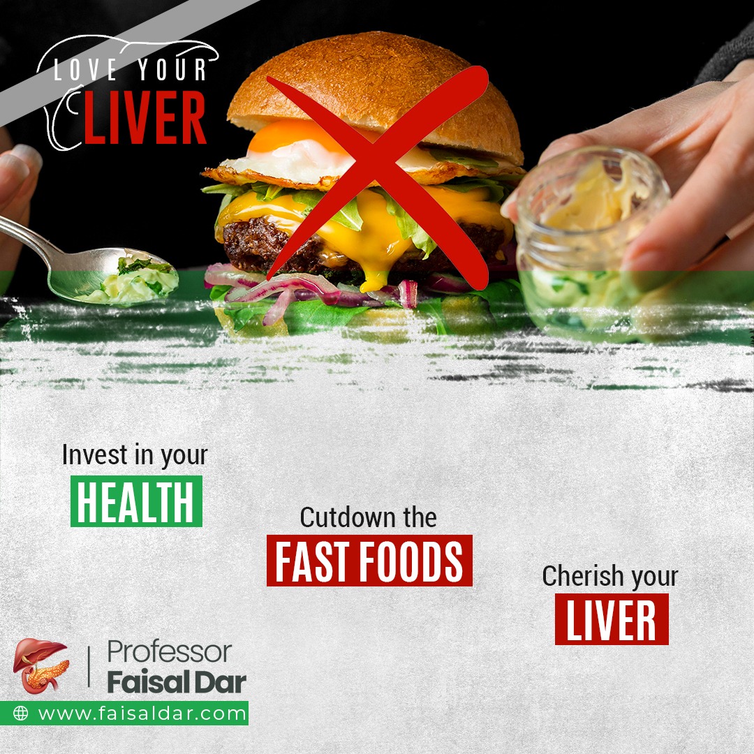 Invest in your Health | Cut Down the Fast Foods | Cherish your Liver

#LiverHealth #LiverCare #JunkFood #HealthyLife #AskFaisalDar