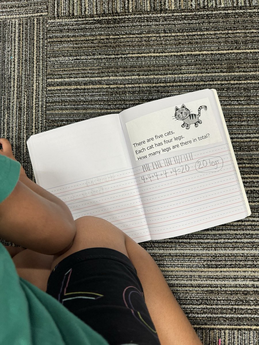 molly_hornsby's tweet image. Meeting with a math partner after solo time to think through our work! @BeckElem @beck_kinder #mathproblemsolving