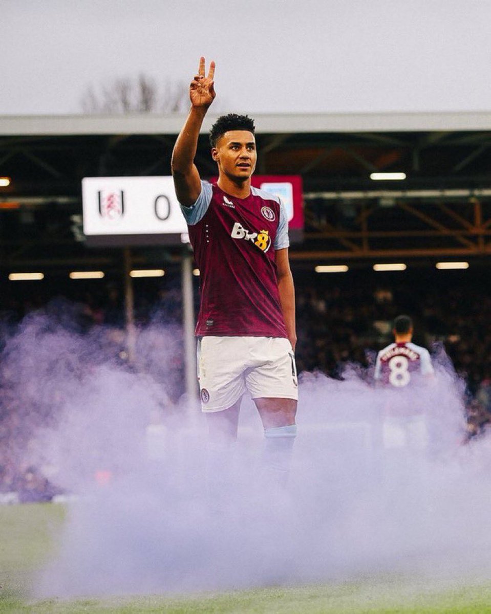 Ollie Watkins 
33 games. 19 goals. 12 assists. 🔥

#AstonVilla #Threelions #Watkins