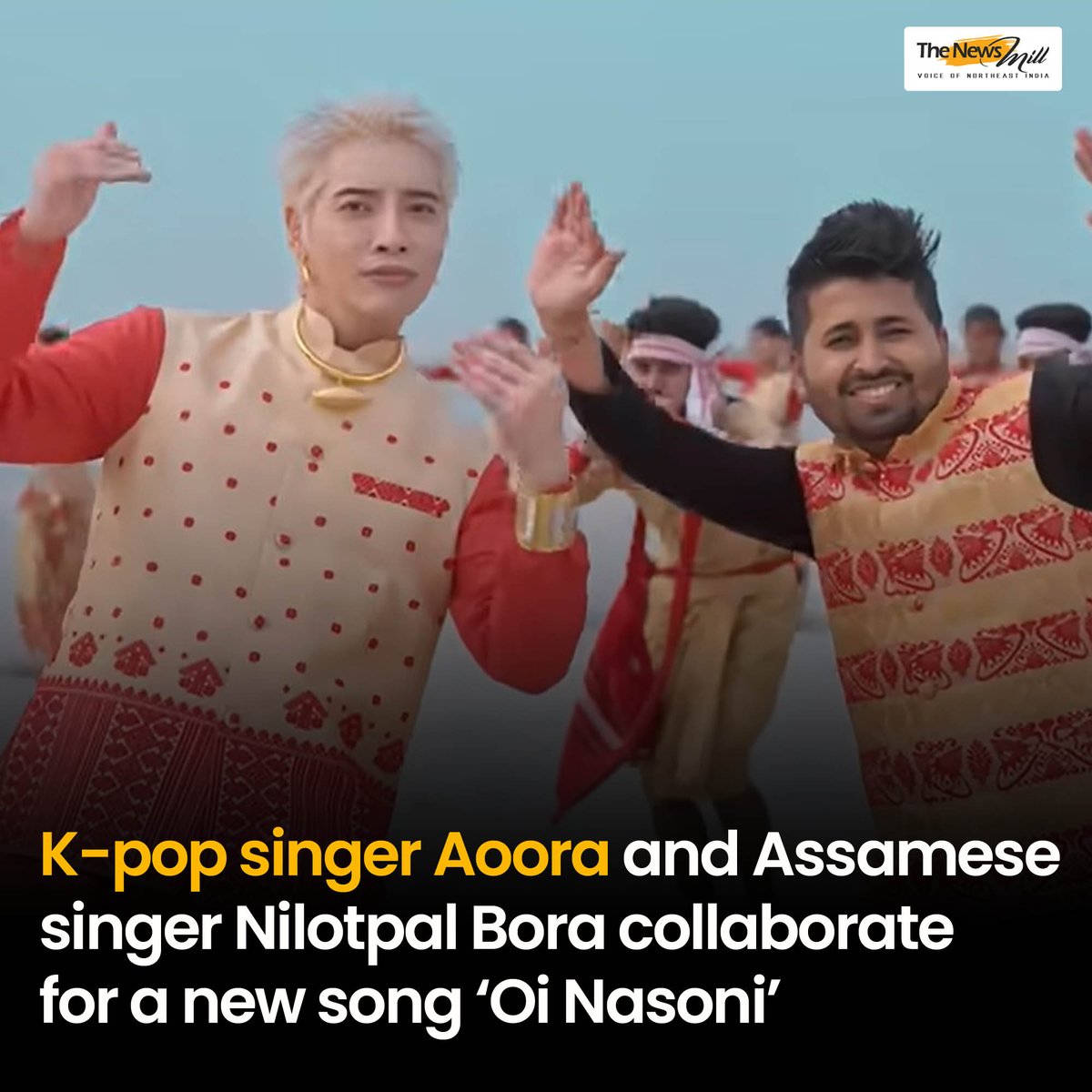 #Assam | Big boss fame South Korean singer Aoora and Assamese singer and composer Nilotpal Bora collaborates for a new bihu song 'Oi Nasoni'.
#kpop #bihu #bigboss @nilotpalmusic @aoorafan