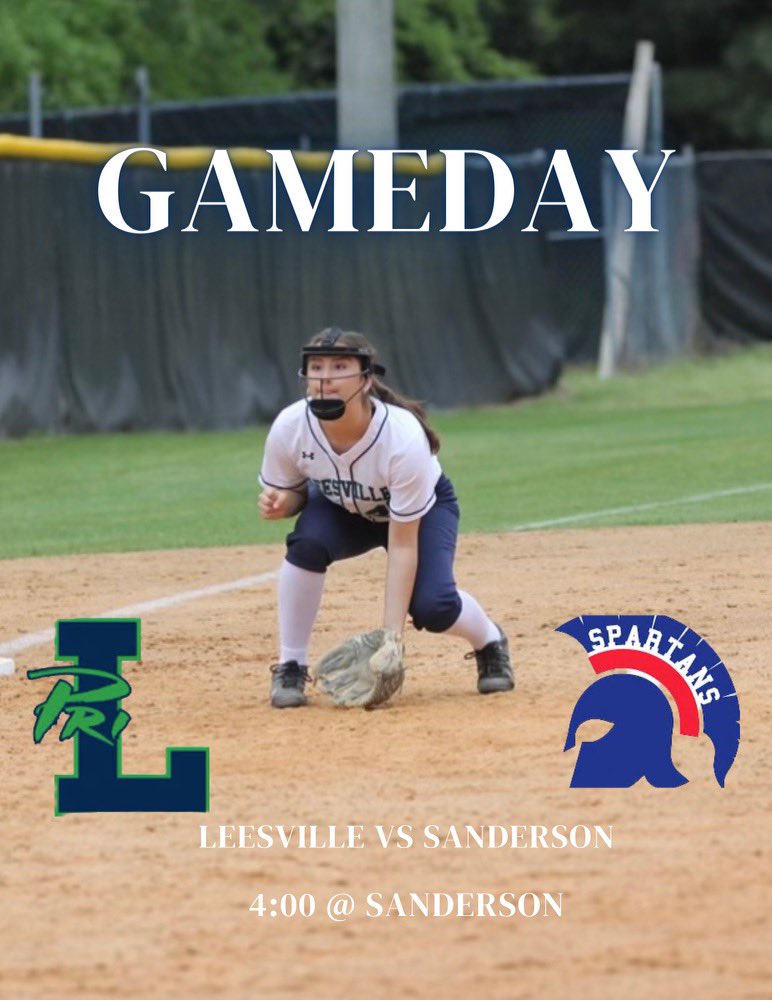 Happy hump day and GAME DAY! 

🥎 vs. Sanderson
📍Sanderson 
🗓️Today, 4/24
⏰4:00

Come watch us play our last regular season conference game 💚💙 #gopride