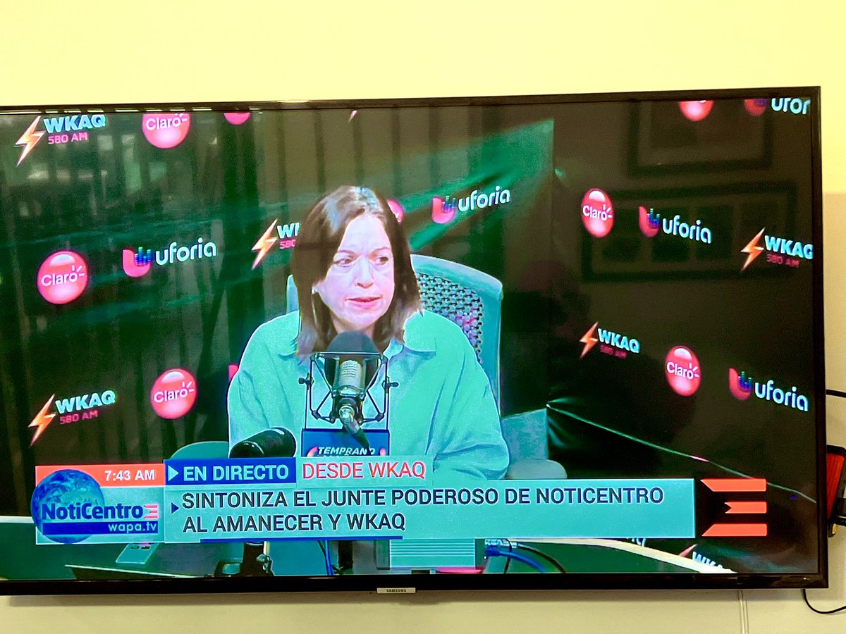 A los populares se le perdió la vergüenza. Hoy Terestella pelándole el diente en su programa al presentador grosero y machista. Por esas actitudes van a salir 3eros en San Juan y en PR. ¡Miedo y cobardía es lo que hay!