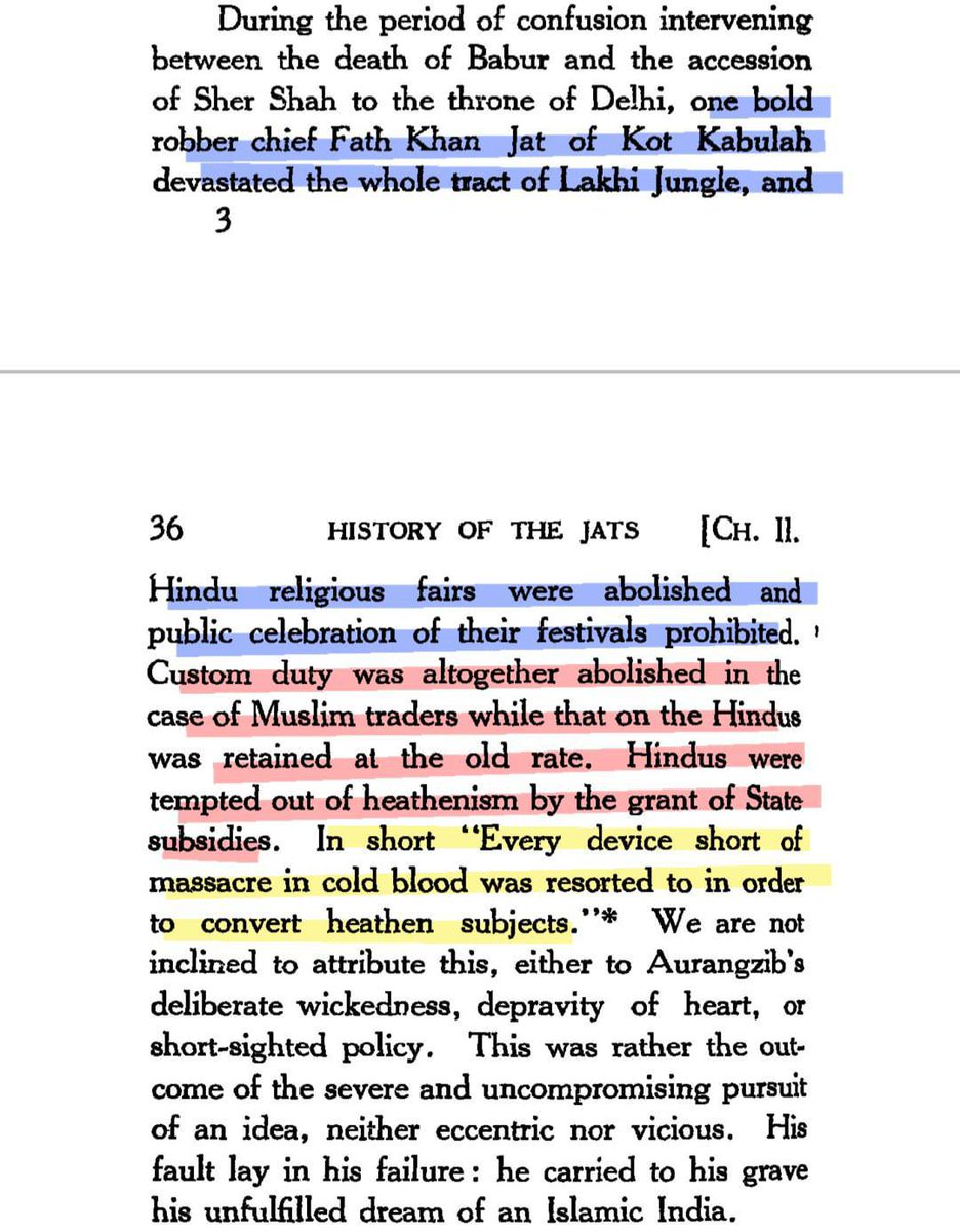 Fateh khan jat of kot kabulah converted hindus ,masscared them, prohibited them from celebrating festivals and also collected jizya.