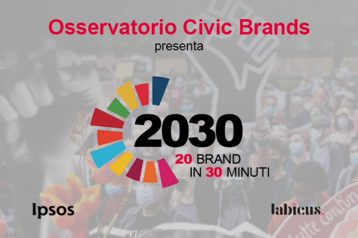 🎙'2030: 20 brand in 30 minuti' è il format dell'#OsservatorioCivicBrands -nato dalla collaborazione tra #Ipsos e Paolo Iabichino- per discutere di #civismo di #marca. 📌Rivedi gli ultimi incontri della seconda edizione: bit.ly/44xNFr1