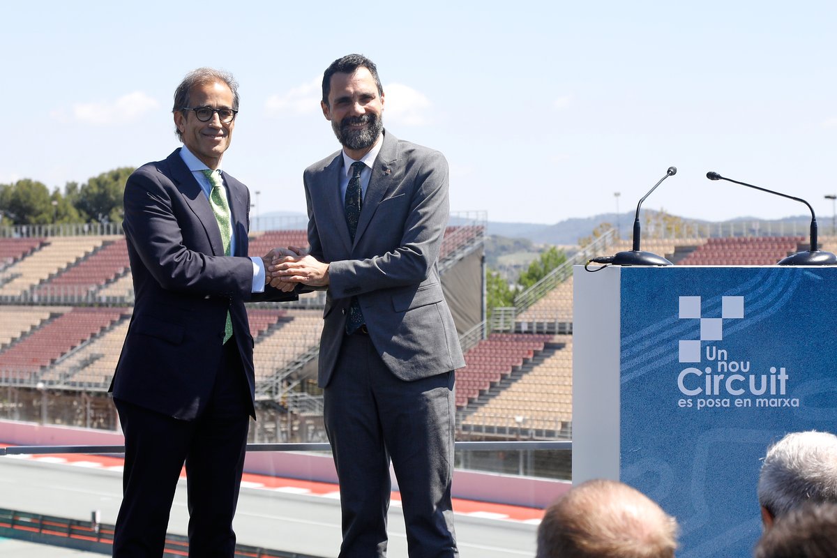 🆕Acord entre @Fira_Barcelona i @Circuitcat_cat per accelerar i potenciar la transformació del #CircuitBarcelonaCatalunya ✅L'acord permetrà multiplicar l'impacte del circuit en el teixit econòmic i social de Catalunya 🔗gen.cat/3y0u73V