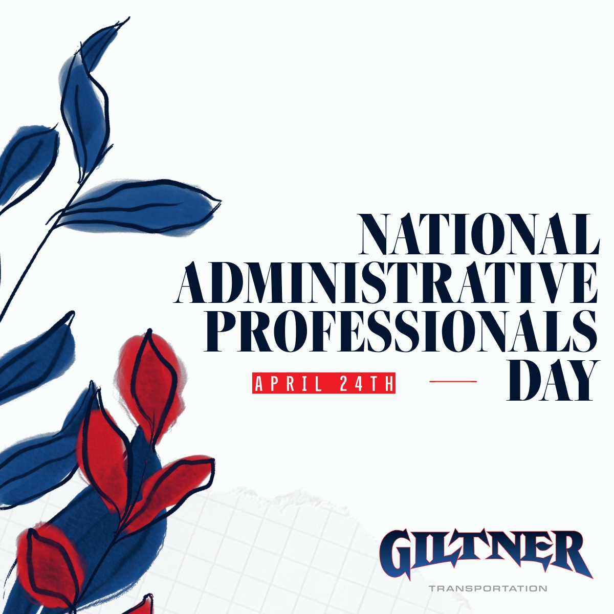 Shoutout to the driving force behind our success! 🚚 Happy #AdministrativeProfessionalsDay to the team that keeps our trucks on track, paperwork in order, and operations running smoothly. Your dedication keeps us moving forward! #TruckingHeroes #Giltner #TheBetterMove