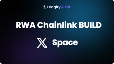 🚀 Exciting news! 🌟 @Ledgity is thrilled to join the @Chainlink BUILD X spaces tomorrow. Get ready to dive deep into #RWA with us. 🌐💡 📅 Mark your calendars! Join the conversation and unlock new insights into how #blockchain is revolutionizing finance. #Chainlink 🔗 Stay…