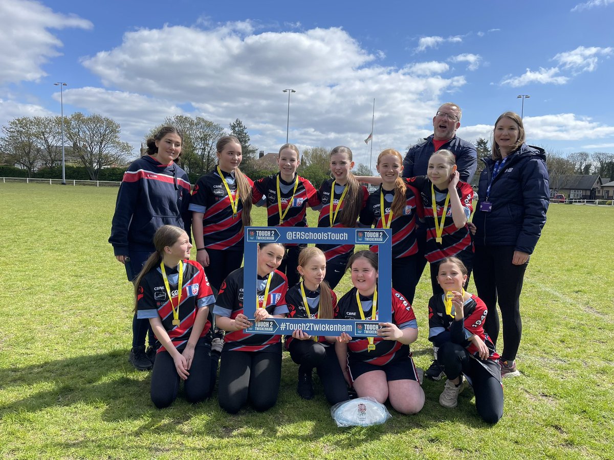 Congratulations to all the schools who took part in the Y7 Touch Rugby today 🏉 All the girls should be very proud of their efforts and the way in which they embodied the #TREDS rugby values. Well done to @LitherlandHigh who emerged as winners in a closely contested tournament