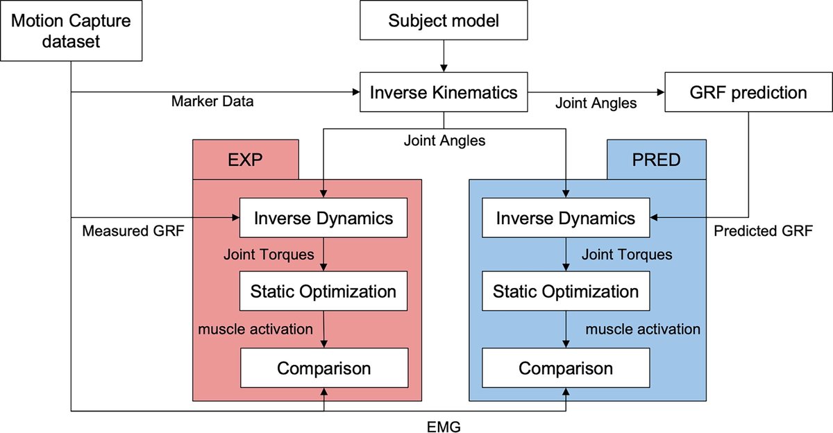😃New article published in J Biomech!

'Validity of muscle activation estimated with predicted ground reaction force in inverse dynamics based musculoskeletal simulation during gait', by Ueno et al.

sciencedirect.com/science/articl…

#journalofbiomechanics