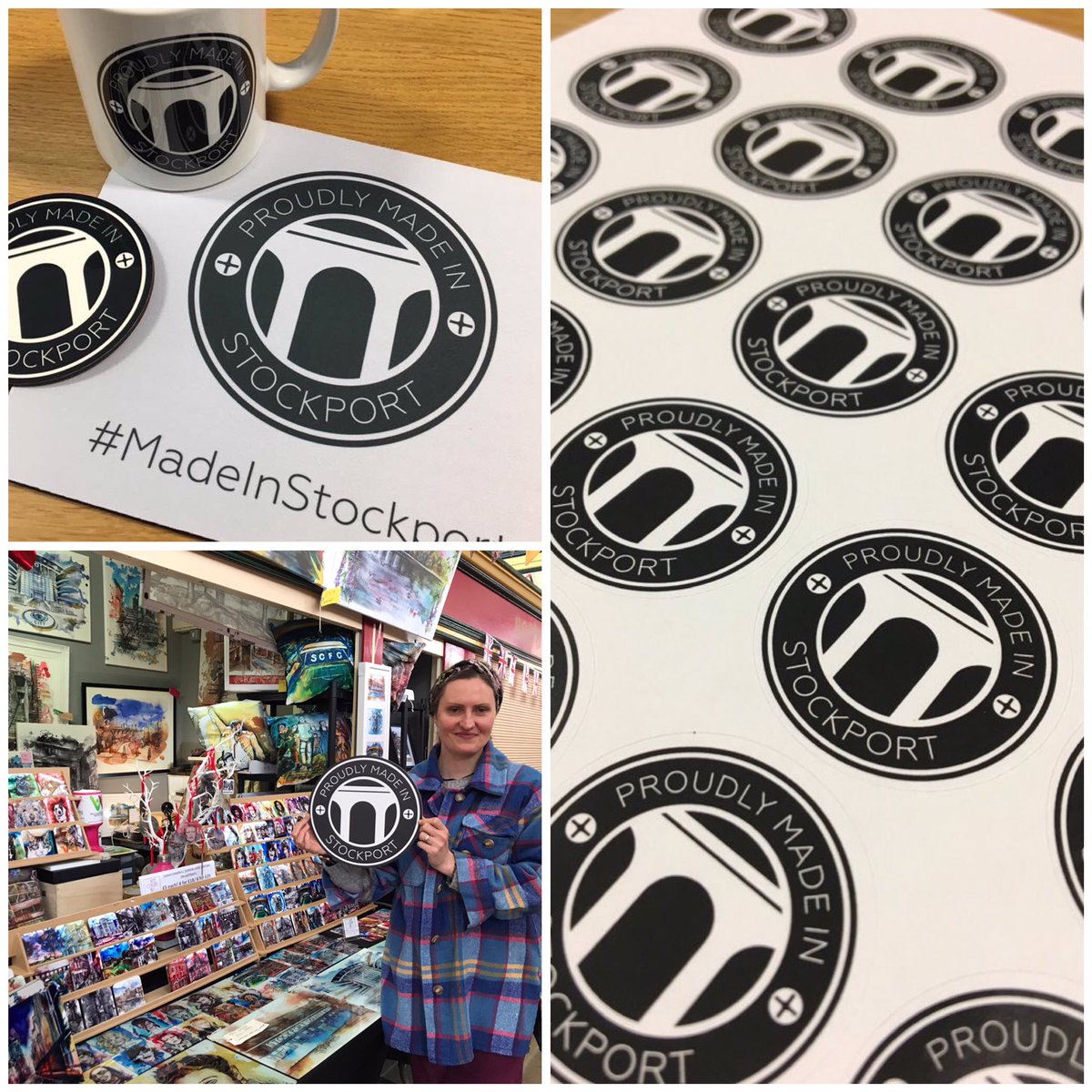 Want to show off that you’re a #crafter, #maker, #artisan based in #Stockport? Take a look at @AquaDesignGroup aquadesigngroup.co.uk/proudly-made-in for the #MadeInStockport badge design. You can purchase #marketing items, such as #stickers too 😊 #SBS #BizBubble #SmartSocial #PromoteStockport