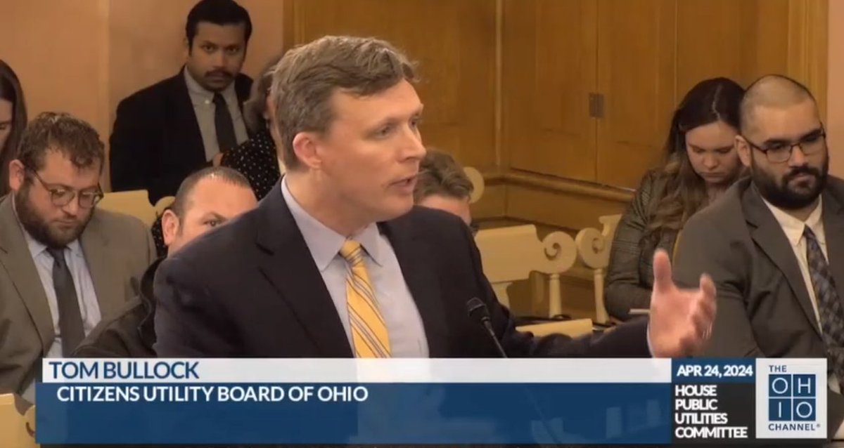 Committee heard from @TomBullock3 of @CUBofOH that community solar can improve the power grid's reliability, reduce the need for expensive power plants, mitigate transmission costs, capacity constraints & overall grid congestion, reducing market prices for all. #OHCommunitySolar