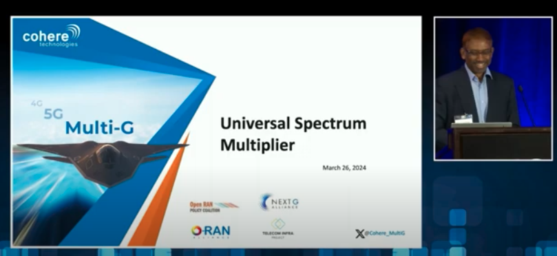 pulsone's tweet photo. Lightning Talk: Universal Spectrum Multiplier with Mobility by Prem Gopannan #RICFORUM learn more about the Universal Spectrum Multiplier (USM) Universal Software Key to Unlock All Waveforms - @pulsone software-based solution significantly improves spectrum and capacity for 4G and 5G and beyond. https://t.co/JJqh06Qgg5