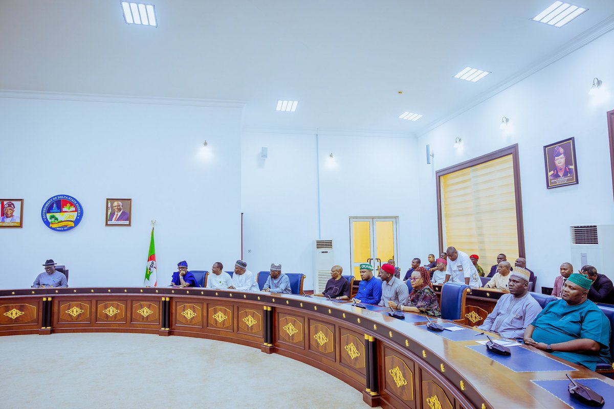 With shared mutual interest in the Okuama crisis, today I received in audience the House of Representatives Committee on Defence in Government House, Asaba led by its Chairman, Hon. Babajimi Benson. Members of the committee are on a fact-finding mission to the state to ascertain…