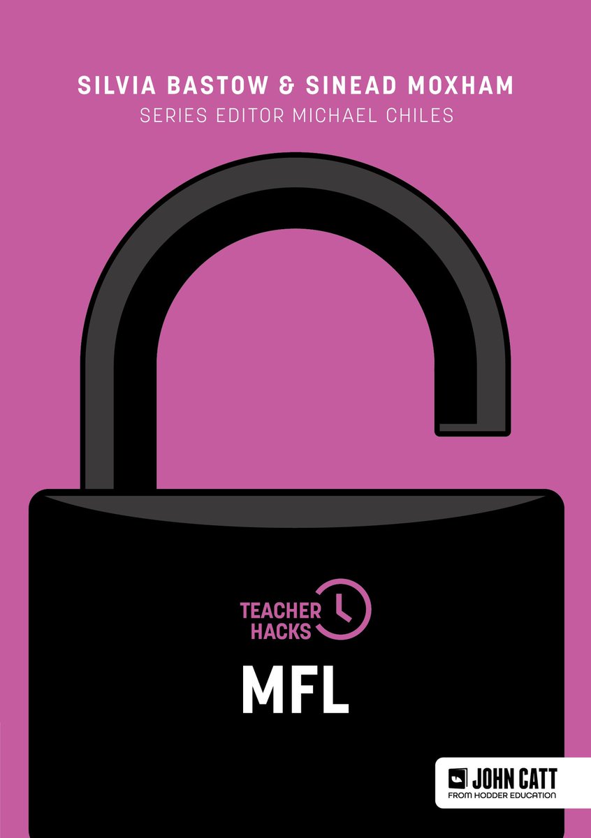#mfltwitterati look at what @m_chiles send me today!!! The cover of the #teacherhacksmfl book @JohnCattEd. Exciting times @SineadMoxham! Watch the space! #edutwitter #langchat @ALL4language @GSchoolAlliance @GI_London1 @ncle_ioe