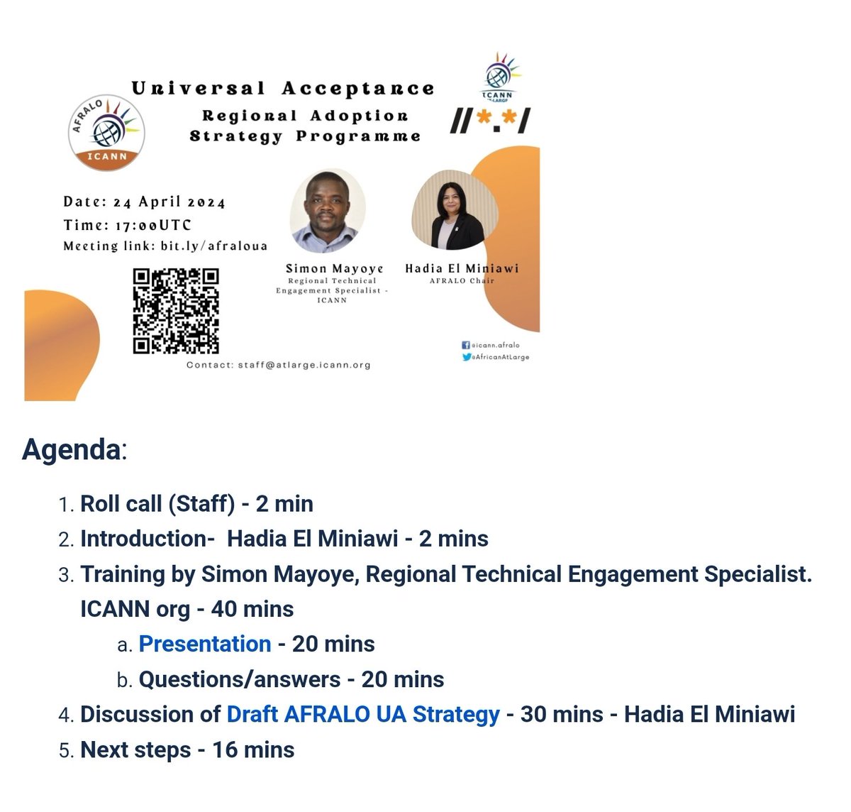 Promoting technical engagement in Universal Acceptance within the AFROLA region requires a multi-stakeholder approach, continuous education, and collaboration to ensure that digital services are accessible to all users, regardless of their language or script preferences.
#ICANN