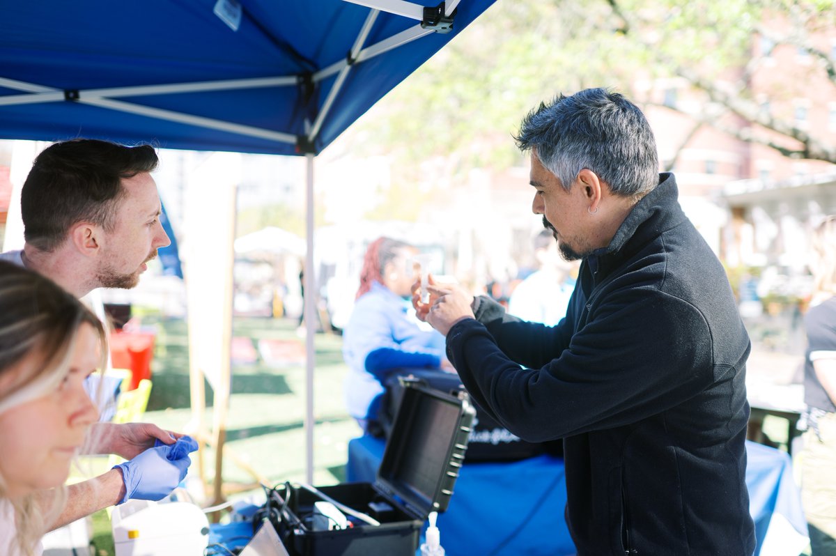 Our DNA holds the blueprint of our health. Join us today in commemorating National DNA Day and the groundbreaking work of MUSC's In Our DNA SC community health research project. Learn more at web.musc.edu/inourdnasc