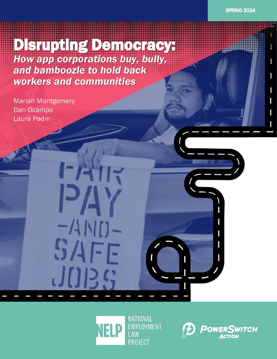 🚨NEW: Uber is throwing a fit in Minneapolis over paying drivers fairly. We’ve studied their tactics since 2018 & found it’s part of a larger pattern. Here are 3 tactics we found that corps like Uber & Lyft use to exploit communities across the country 👉powerswitchaction.org/resources/disr…