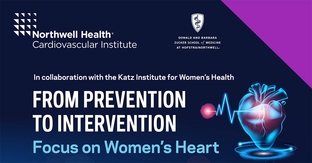 Did you know cardiovascular disease is the leading cause of death in women? That's why we've teamed up with the Northwell Cardiovascular Institute for this special event focused on discussing women's #hearthealth. ❤️ ✍️ Register here 👉 bit.ly/4d1ZUBF
