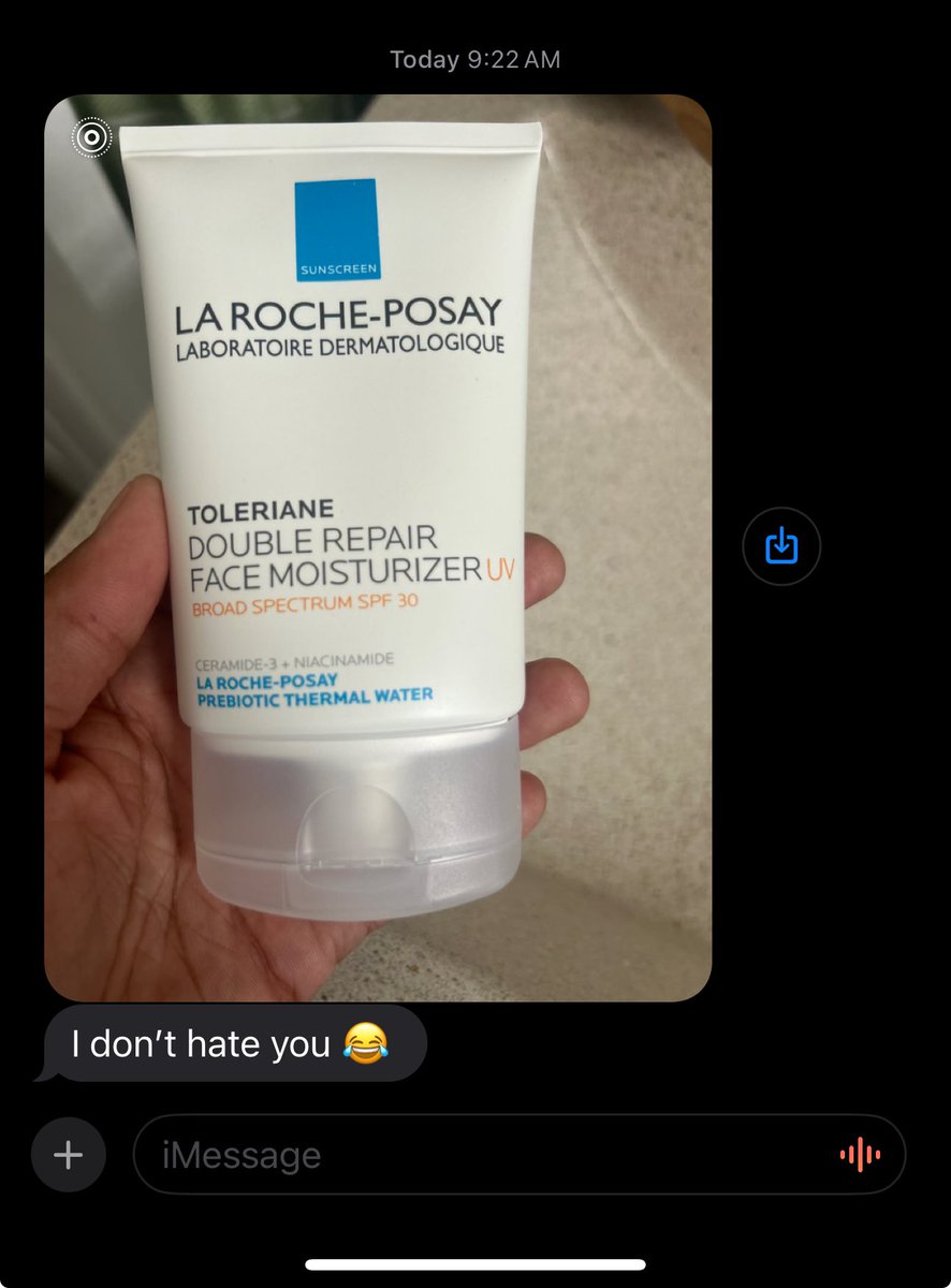 SkinTarot's tweet photo. My sister finally caved and started wearing sunscreen. She doesn't hate me anymore 😂😂 https://t.co/7UVwETOYKa