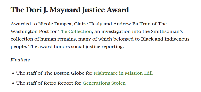 Really really proud of my friend @ndungca and our colleagues @clurhealy & @abtran, who have won this prestigious award from Poynter for their remarkable work in this series. Take the time to read it hereL washingtonpost.com/history/intera…