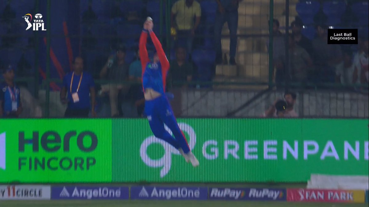 Tristan Stubbs in this Match: - 26*(7) with the bat. 🤯 - 5 Saved in boundery. 🙌 - Delhi Capitals won by 4 runs.✌️ - TRISTAN STUBBS, WHAT A FREAKING GUY HE IS...!!!!!