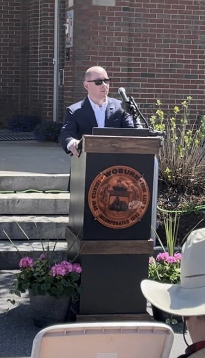 Earlier this week, I was happy to join the Woburn Delegation, to help announce $959,757 in federal funding, secured by @WhipKClark, for the perfluoroalkyl substances (PFAS) removal project. Special TY to Congresswoman Clark and Mayor Concannon for the invite and advocacy!