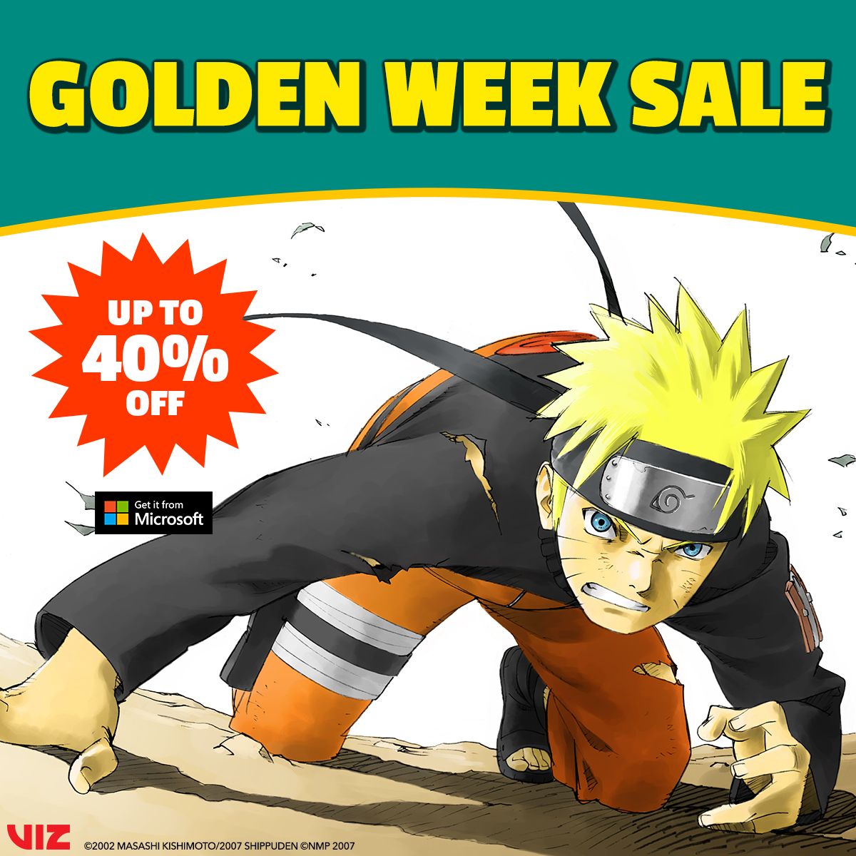 Stay golden this week with anime movies and bundles up to 40% off! Sale ends 5/6. buff.ly/49IHvqI @MicrosoftStore