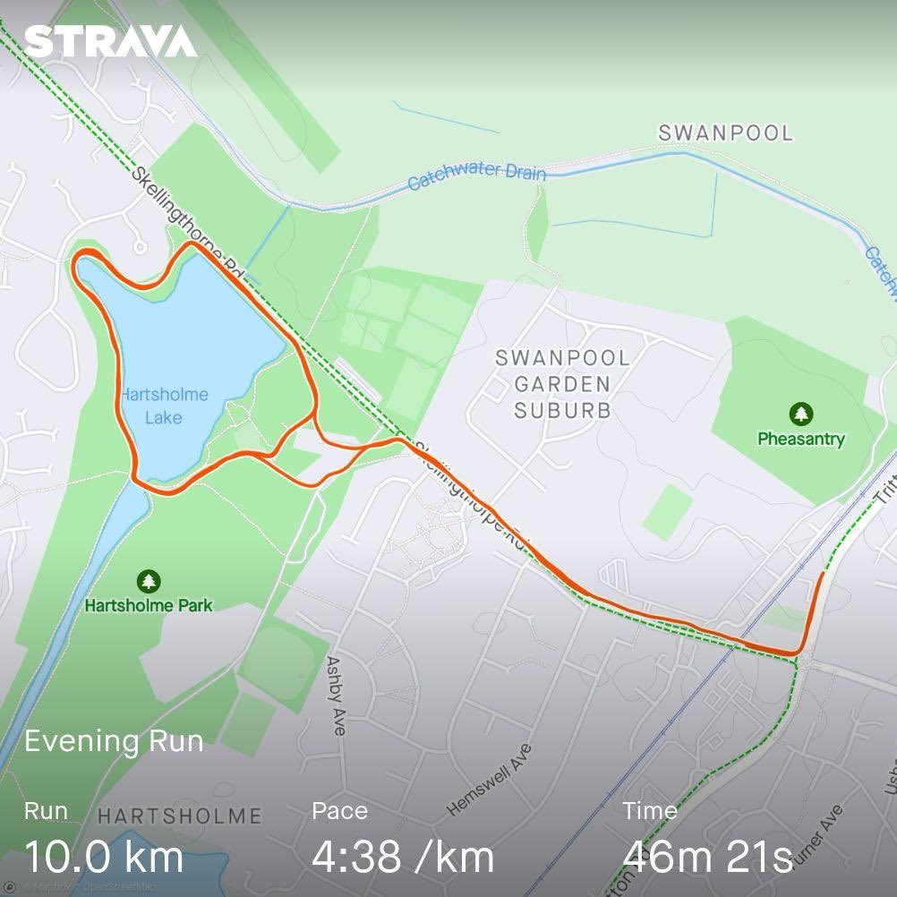 damienmajer's tweet photo. Check out my run on Strava.
https://t.co/nXRLzmf4nf https://t.co/39o8wvjat9
