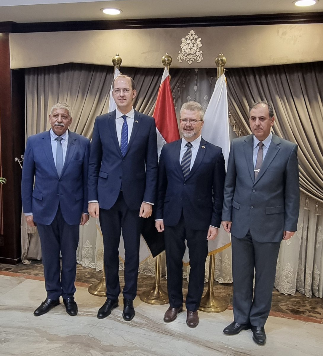 Thankful for the warm hospitality of @AlexandriaPort during our visit in 🇪🇬 #Alexandria. Had a timely discussion on 🇱🇹🇪🇬 cooperation opportunities through #Lithuania’s Port of #Klaipeda & our shared strive for safer, more effective & sustainable global maritime transport.