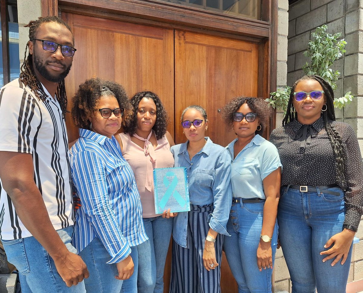 Today, we join the millions of people globally who are wearing denim to raise awareness about sexual assault, support survivors & educate ourselves & others about all forms of sexual violence. 👖 #SAAM #DenimDay #SupportSurvivors #EndSexualViolence 🇬🇾