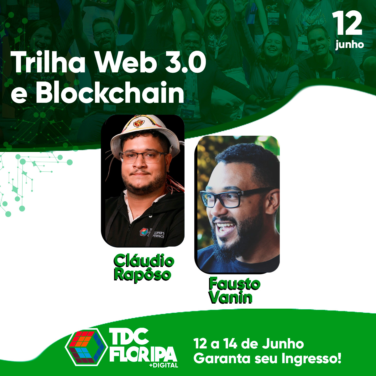 Conecte-se ao futuro: Inovação Descentralizada com WEB 3.0 e Blockchain!

🌟 Não perca a Trilha Web 3.0 e Blockchain no TDC Floripa  🚀 

Confira quem está liderando esta incrível jornada:
🟩Cláudio Raposo
🟩<a href="/FaustoVanin/">Fausto Vanin</a> 

vem pro #THEDEVCONF 🚀🔥

thedevconf.com/tdc/2024/flori…