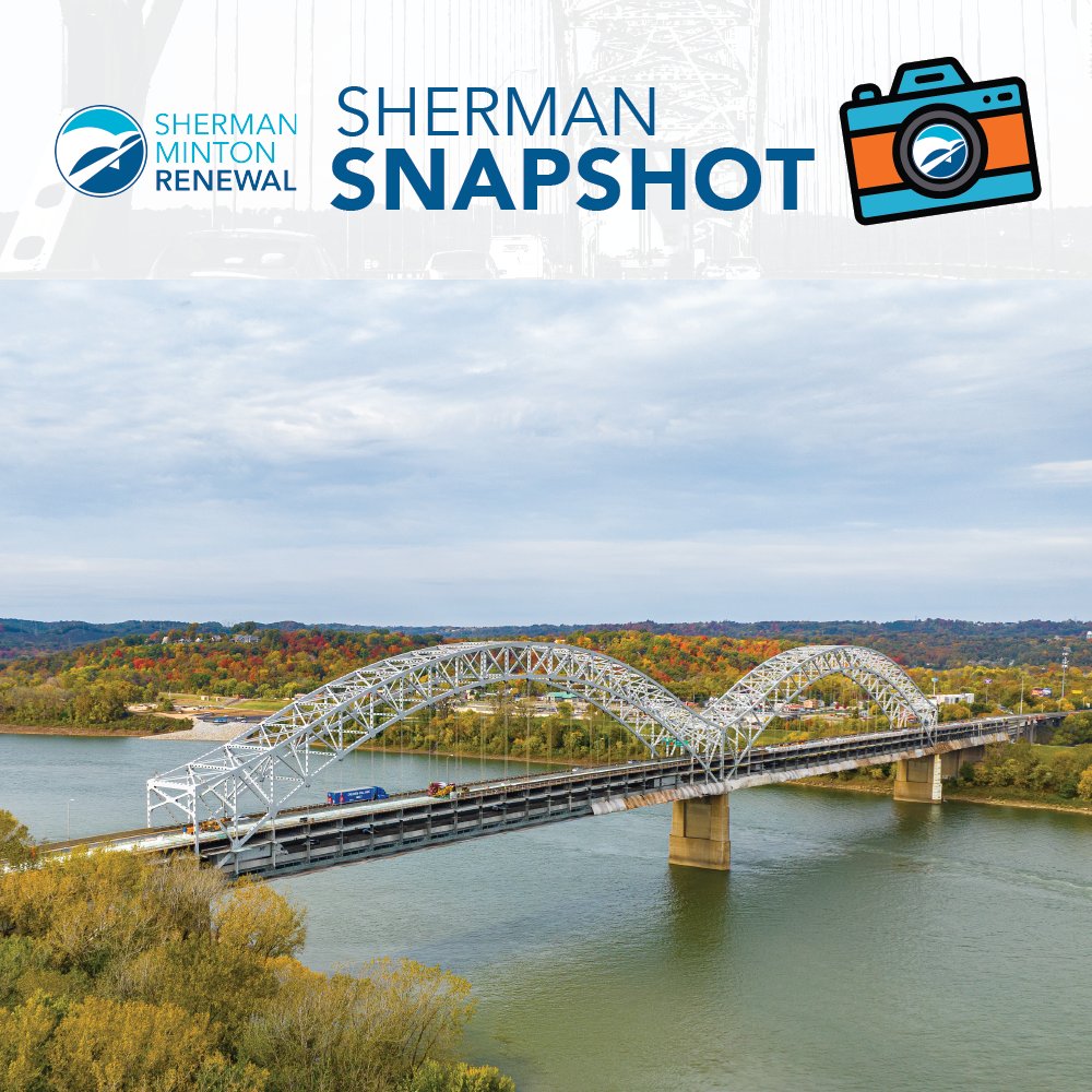 The Sherman Minton Bridge opened to traffic in 1962 and is one of the few double decked, twin arch bridges in the country. Once complete later this year, the Sherman Minton Renewal will continue to be a vital connector for residents of Louisville and New Albany for years to come.