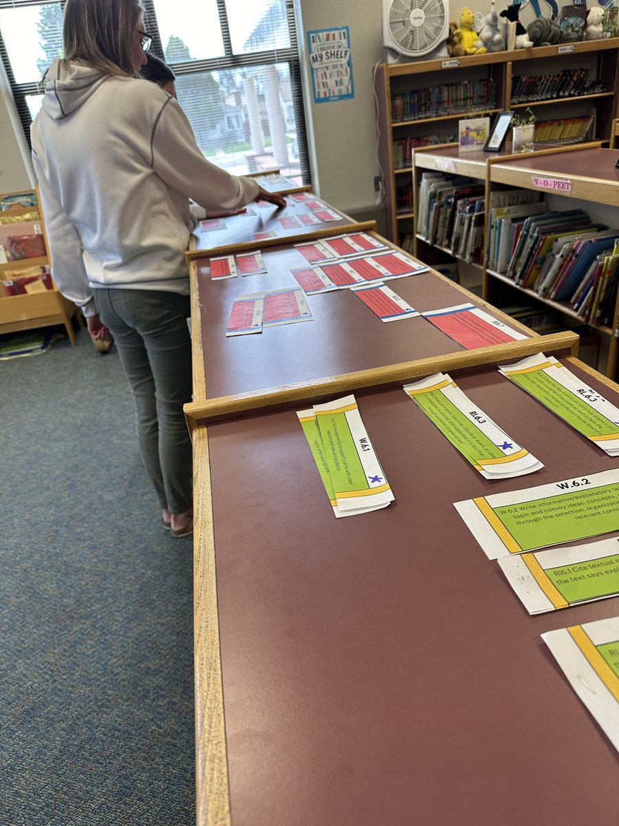 The teachers at Alta Vista Elementary in Cheyenne WY were on fire today prioritizing, mapping, connecting and aligning their standards in both grade alike and vertical teams. It was heart food to listen to them think aloud with each other. @SolutionTree