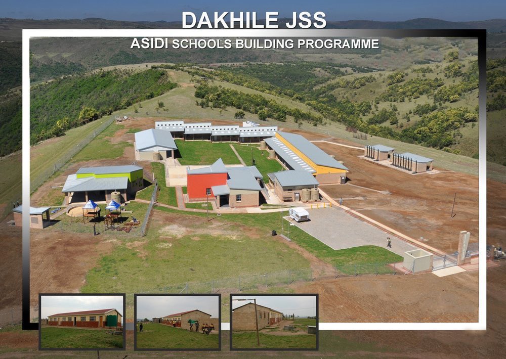 lEsethuHasane's tweet photo. The ANC government in the Eastern Cape continues to build schools eradicating mud structures. https://t.co/nq7dfw1AD7