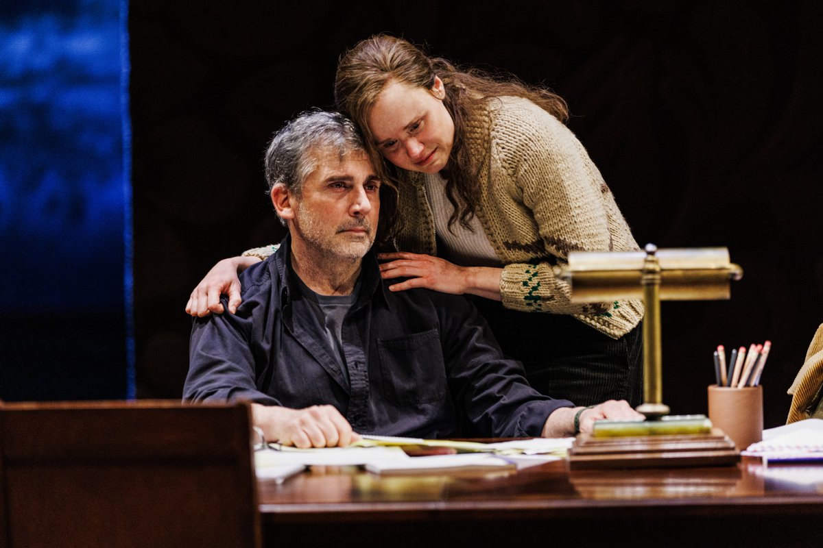 Anton Chekhov’s classic has returned to Broadway! Happy opening to @LCTheater’s #VanyaBway. 📸: Steve Carell and Alison Pill. Photo by Marc J. Franklin.