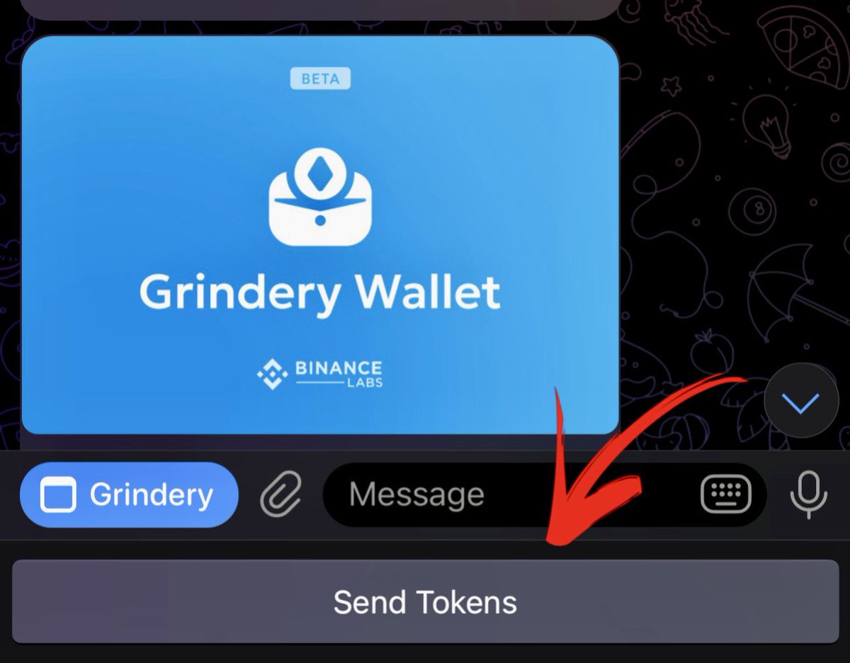 New wallet feature alert 🚨 Now you can send tokens to your Telegram contacts using the new Send button within your Grindery wallets {All gas free} 👀 Check it out and see the magic unfold! Let us know your thoughts below 💬