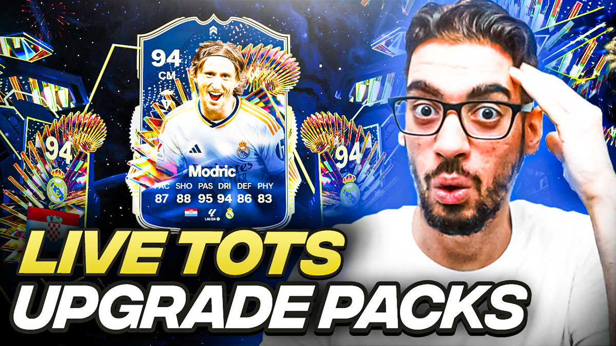 WHAT IS THIS SBC?!🤣 x18 Live TOTS Upgrade PACKS! | FC 24 Ultimate Team youtu.be/Kj1AI1zimPI