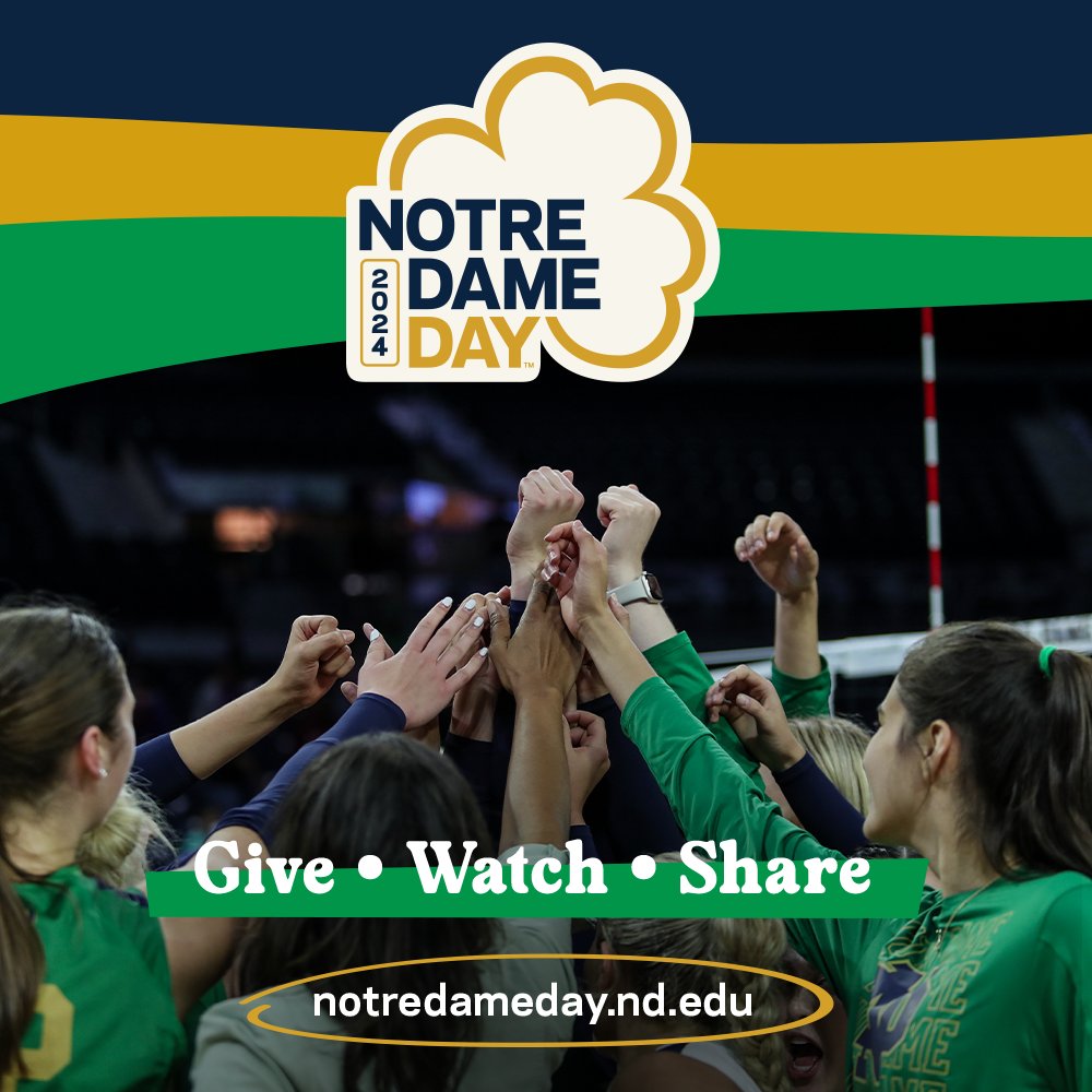 Today is the last day for an #NDDay donation. We appreciate all of the support that has been given to our program! 🔗notredameday.nd.edu/organizations/… #GoIrish☘️