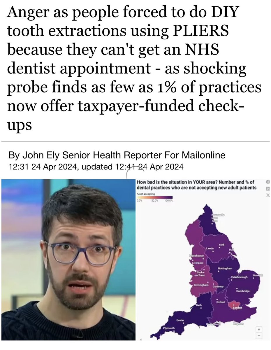 CLAIM: @DHSCgovuk say the recovery plan means “more practices are already accepting new adult patients across England.” REALITY: Govt redefined access. It’s no longer ‘yes’ or ‘no’ for practices on whether they’re taking on new patients. It’s a ‘maybe’. dailymail.co.uk/health/article…